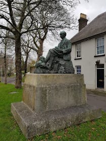 Admire the Thomas Hardy Statue