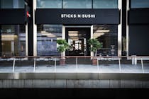 Dine at Sticks'n'Sushi Canary Wharf