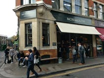 Savour Monmouth Coffee at Borough Markets
