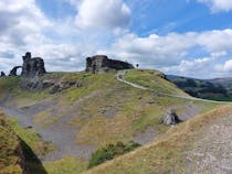 Explore the Enchanting Ruins of Castell Dinas Brân