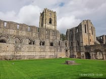 Explore the Fountains Abbey ruins and gardens