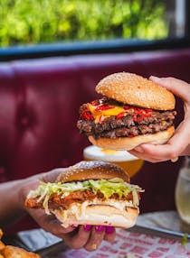 Indulge with a burger at Meatliquor