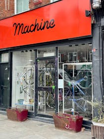 The new order at Machine Cycling Cafe / Bike Shop