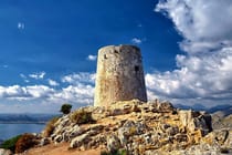 Take in the panoramic views at Albercutx Watchtower