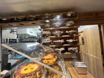 Indulge in La Viña's Famous Basque Cheesecake