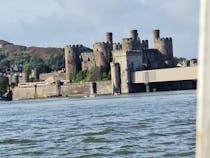 Explore Conwy Castle's Scenic Battlement Views