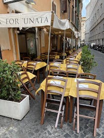 Dine at Osteria da Fortunata