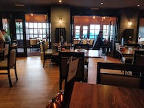 Dine at Tomahawk Steakhouse