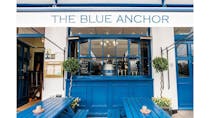 Enjoy drinks and food at The Blue Anchor