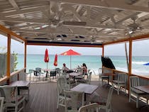 Dine at JuJu's Beach Bar