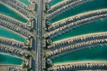 Drive along Palm Jumeirah