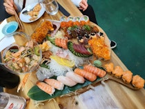 Dine at Tsukiji Sushi Fusion