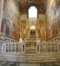 Admire the Renaissance frescoes at Cappella Brancacci