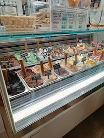 Indulge in GeIícia's Creamy Italian Gelato