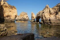Explore Ponta da Piedade's stunning coastal rock formations