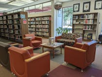 Flick through a book at Austin Public Library's Willie Mae Kirk Branch