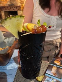 Enjoy cocktails and stunning views at Kui Cafe