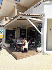 Enjoy freshly baked goods and coffee at the Village Bakery