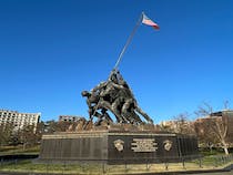 Reflect at the US Marine Corps War Memorial