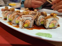 Try the sushi at Restaurante ASAKO