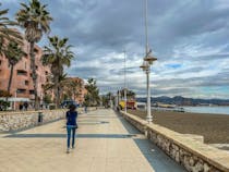 Stroll along the Antonio Banderas Promenade