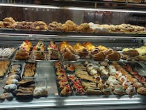 Indulge in pastries at Caffé Della Sosta