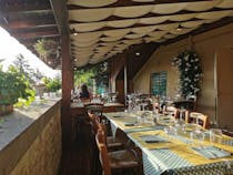 Dine at Taverna Del Verziere