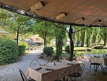 Sample the menu at Nuovo Parco del Clitunno