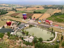 Take a balloon ride at Parco Acquarossa