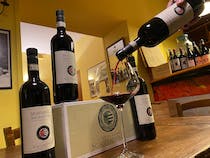 Enjoy a glass of local wine at Pane e Vino