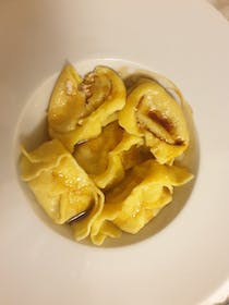 Try the pasta dishes at Trattoria del Conte