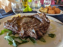 Try the steak at Ristorante Fattoria Luchetti