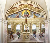 Admire the masterpieces at Chiesa di San Sebastiano
