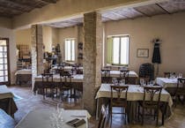 Share local dishes at Agriturismo Il Tiro
