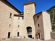 Explore Castle Brancaleoni's medieval charm