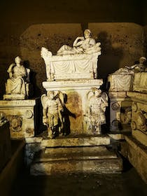 Explore ancient burial sites at Ipogeo dei Volumni e Necropoli del Palazzone