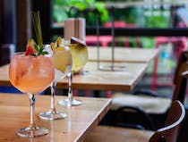 Enjoy an aperitif at Bar Italia
