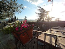Eat out at Osteria del Buchetto