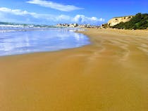 Enjoy a beach day at Beach Black Stones