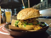 Enjoy Gourmet Burgers at 250 Grammi Hamburgeria