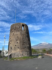 Take in the panoramic vViews at Forte Mulino a Vento