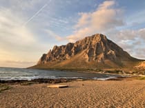 Explore the unique geological formations at Monte Cofano