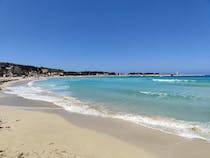 Experience the stunning beach of San Vito lo Capo