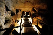 Explore the ancient Catacombs of Villagrazia di Carini