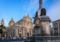 Explore the historic Fountain of the Elephant