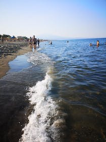 Swim in the crystal clear waters at Villaggio Dei Falchi