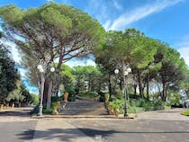 Stroll through Public Garden Villa Comunale