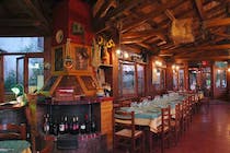 Dine at Casale Drinzi