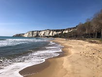 Explore the serene Spiaggia di Eraclea Minoa