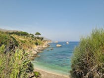 Find a hidden gem at Cala Lu Grecu